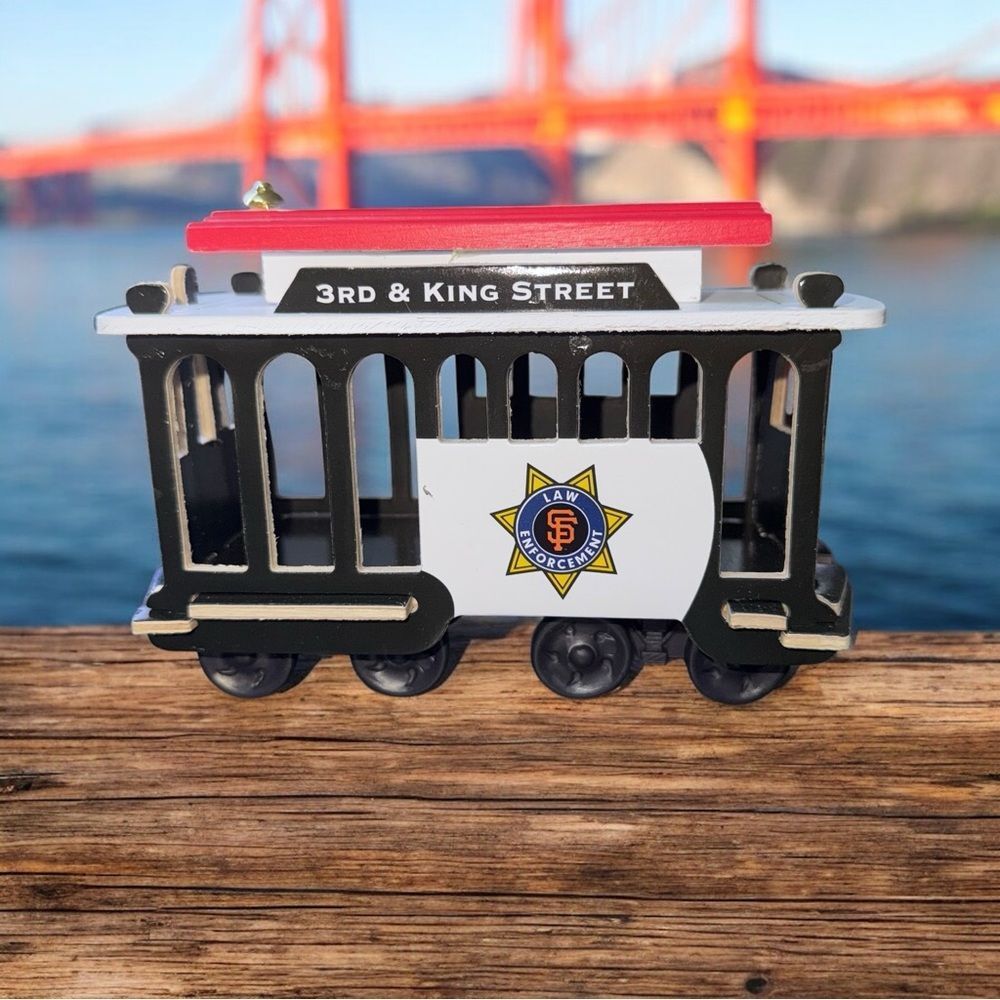 San Francisco Giants Law Enforcement Cable Car Souvenir